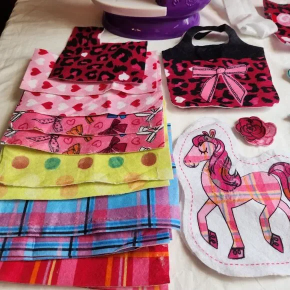 Sew Cool Sewing Machine - Purple w/ Pink Accents W/ Accessories - Picture 9 of 16